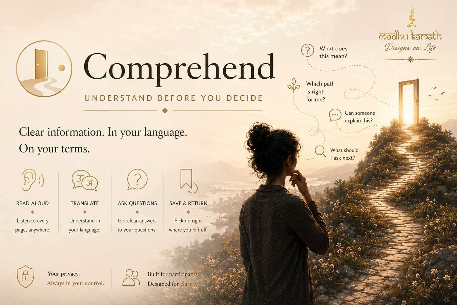 Comprehend — Understand before you decide