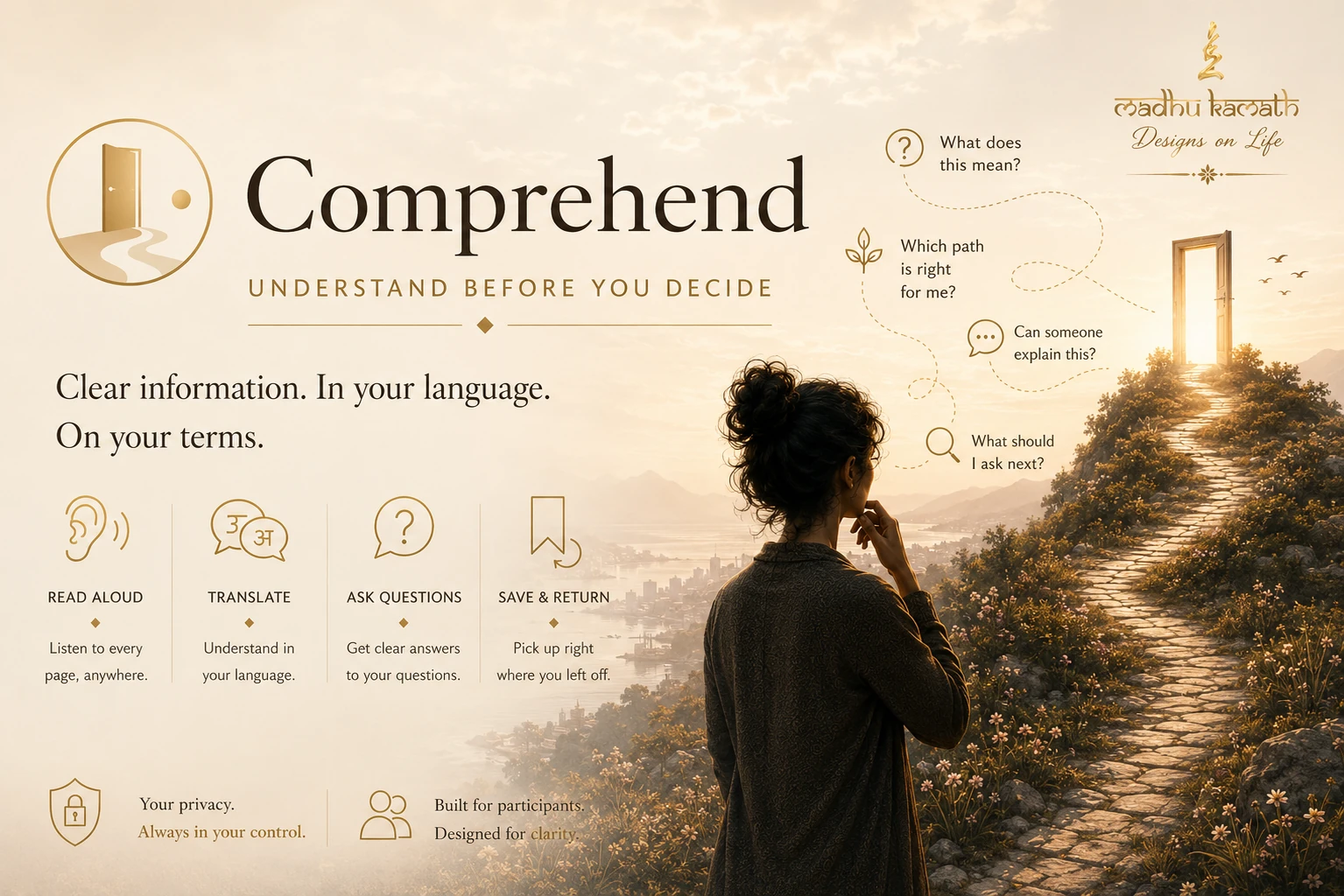 Comprehend — Understand before you decide